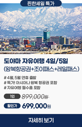 도야마 조이패스 7일