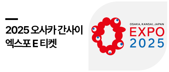오사카 간사이 엑스포 E티켓